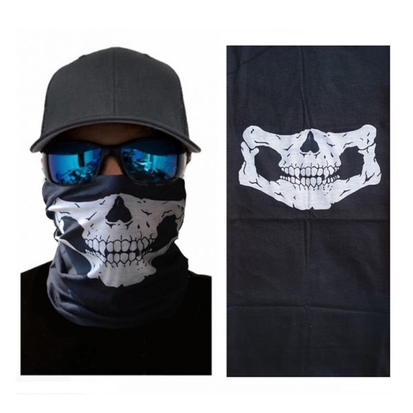 Skull Biker Scarf