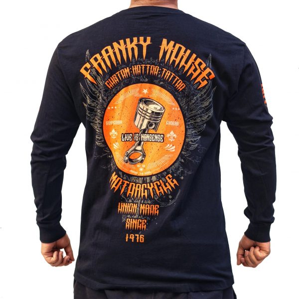 Piston Orange Long Sleeves T-Shirt