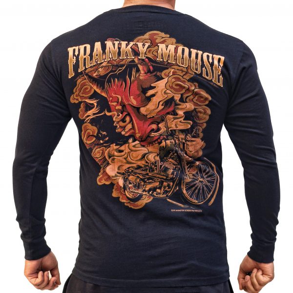 Devil smoke Motorcycle Long Sleeves T-Shirt