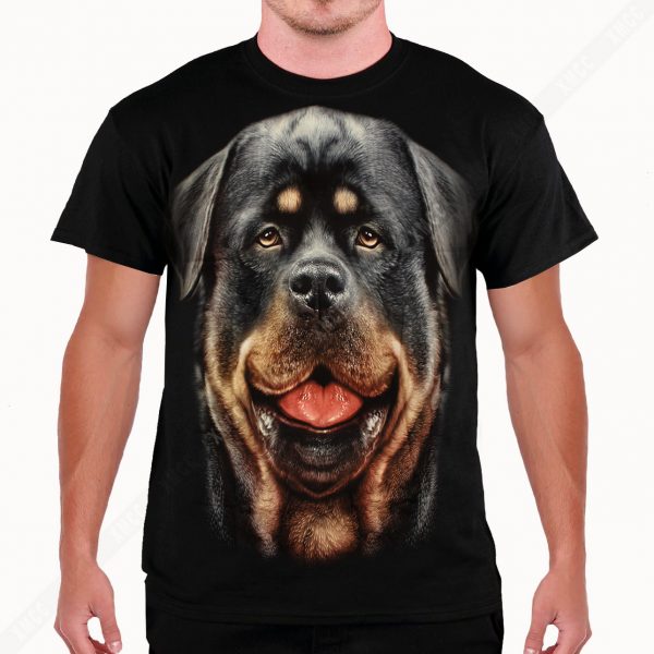 Rottweiler 3D T-shirt Glow in the dark