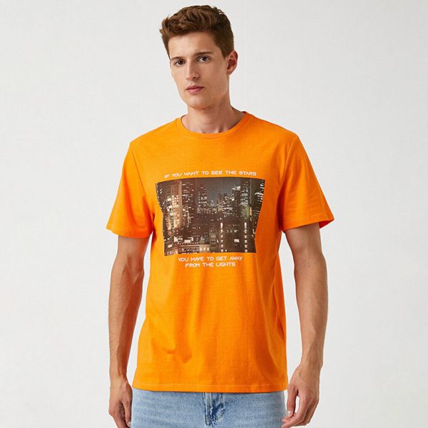 See The Stars Orange T-shirt